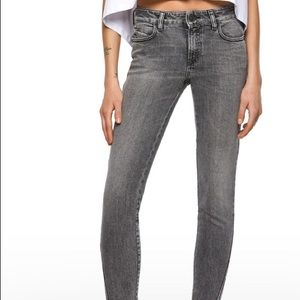 Skinny grey jeans